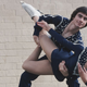 American figure-skating duo Randy Gardner and Tai Babilonia, November 1976 (Tony Duffy/Getty Images)